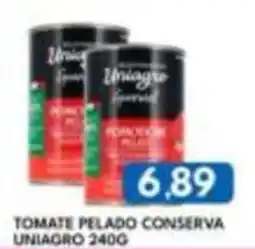 Rancho Bom Supermercados Tomate pelado conserva uniagro oferta