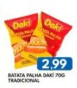 Rancho Bom Supermercados batata palha daki tradicional oferta