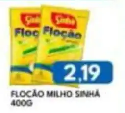 Rancho Bom Supermercados Flocão milho sinhá oferta
