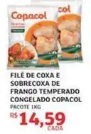 Assaí Atacadista Copacol - filé de coxa e sobrecoxa de frango temperado congelado oferta