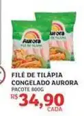 Assaí Atacadista Aurora - filé de tilápia congelado oferta