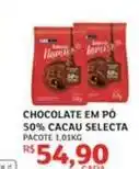 Assaí Atacadista Selecta - chocolate em po 50% cacau oferta
