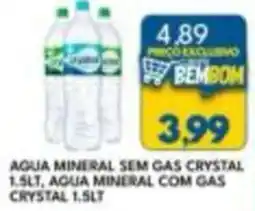 Rancho Bom Supermercados Água mineral sem gas crystal oferta