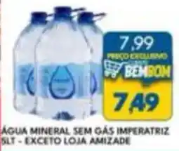 Rancho Bom Supermercados Água mineral sem gás imperatriz oferta