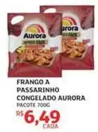 Assaí Atacadista Aurora - frango a passarinho congelado oferta