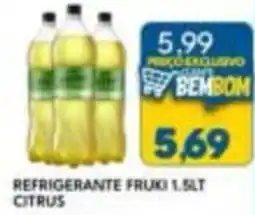 Rancho Bom Supermercados Refrigerante fruki citrus oferta