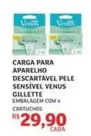 Assaí Atacadista Gillette - carga para aparelho descartável pele sensível venus oferta