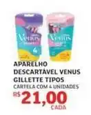 Assaí Atacadista Venus - aparelho descartável gillette tipos oferta