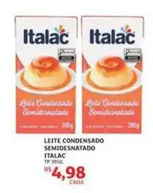 Assaí Atacadista Italac - leite condensado semidesnatado oferta