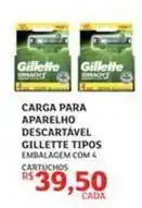 Assaí Atacadista Gillette - carga para aparelho descartavel oferta