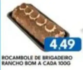 Rocambole de brigadeiro
