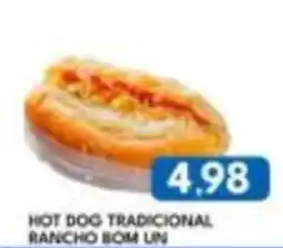 Rancho Bom Supermercados Hot dog tradicional oferta