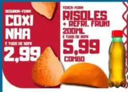 Rancho Bom Supermercados Risoles + refri. fruki oferta
