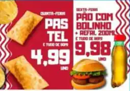 Rancho Bom Supermercados pão com bolinho oferta