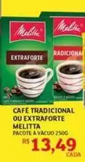 Assaí Atacadista Melitta - cafe tradicional ou extraforte oferta