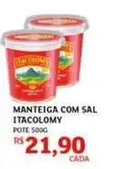 Assaí Atacadista Itacolomy - manteiga com sal oferta