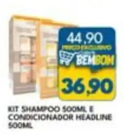 Rancho Bom Supermercados Kit shampoo e condicionador headline oferta