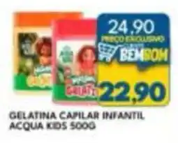 Rancho Bom Supermercados Gelatina capilar infantil acqua kids oferta