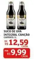 Assaí Atacadista Canção - suco de uva integral oferta