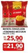 Assaí Atacadista Mccain - batata congelada fininhas oferta