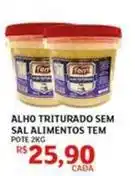Assaí Atacadista Alho triturado sem sal alimentos oferta