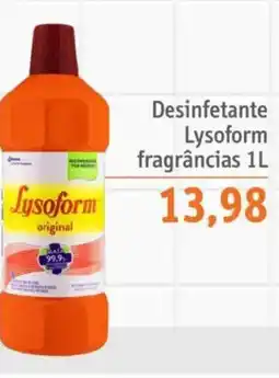 Sonda Desinfetante Lysoform fragrâncias oferta