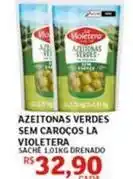 Assaí Atacadista La violetera - azeitonas verdes sem carocos oferta