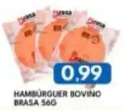 Rancho Bom Supermercados Hambúrguer bovino brasa oferta