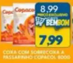 Rancho Bom Supermercados Coxa com sobrecoxa a passarinho copacol 800g oferta