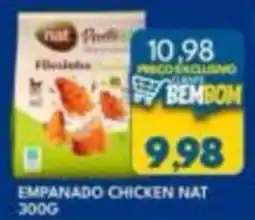 Rancho Bom Supermercados empanado chicken nat oferta