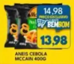 Rancho Bom Supermercados Anéis cebola mccain oferta