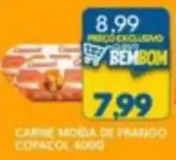 Rancho Bom Supermercados carne moída de frango oferta