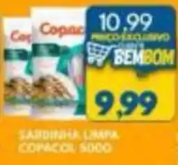 Rancho Bom Supermercados Sardinha limpa copacol oferta