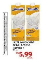 Assaí Atacadista Natville - leite longa vida zero lactose oferta