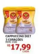 Assaí Atacadista 3 corações - cappucino diet oferta