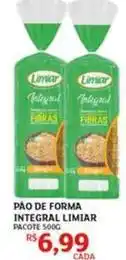 Assaí Atacadista Limiar - pão de forma integral oferta