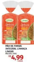 Assaí Atacadista Limpar - pão de forma integral linhaca oferta