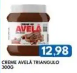 Rancho Bom Supermercados Creme de avelã triangulo oferta