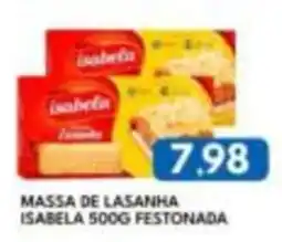 Rancho Bom Supermercados Massa de lasanha isabela festonada oferta