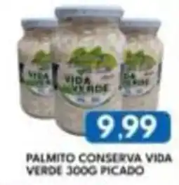 Rancho Bom Supermercados Palmito conserva vida verde picado oferta