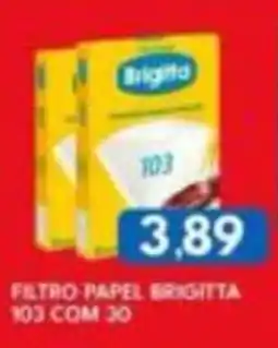 Rancho Bom Supermercados Filtro papel brigitta oferta