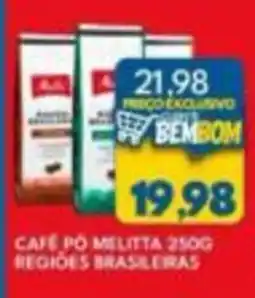 Rancho Bom Supermercados Café pô melitta oferta