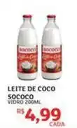 Assaí Atacadista Sococo - leite de coco oferta