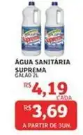 Assaí Atacadista Suprema - água sanitária oferta