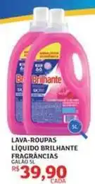 Assaí Atacadista Brilhante - lava-roupas líquido fragrâncias oferta