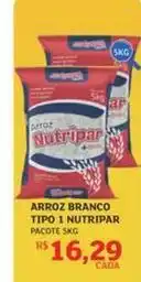 Assaí Atacadista Nutripar - arroz branco tipo 1 oferta