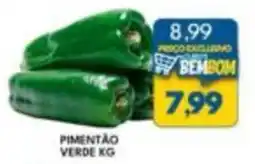 Rancho Bom Supermercados Pimentão verde kg oferta