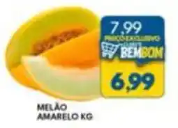Rancho Bom Supermercados melão amarelo kg oferta