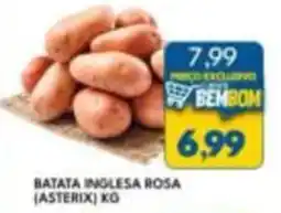 Rancho Bom Supermercados batata inglesa rosa (asterix) kg oferta