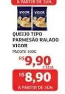 Assaí Atacadista Vigor - queijo tipo parmesão ralado oferta